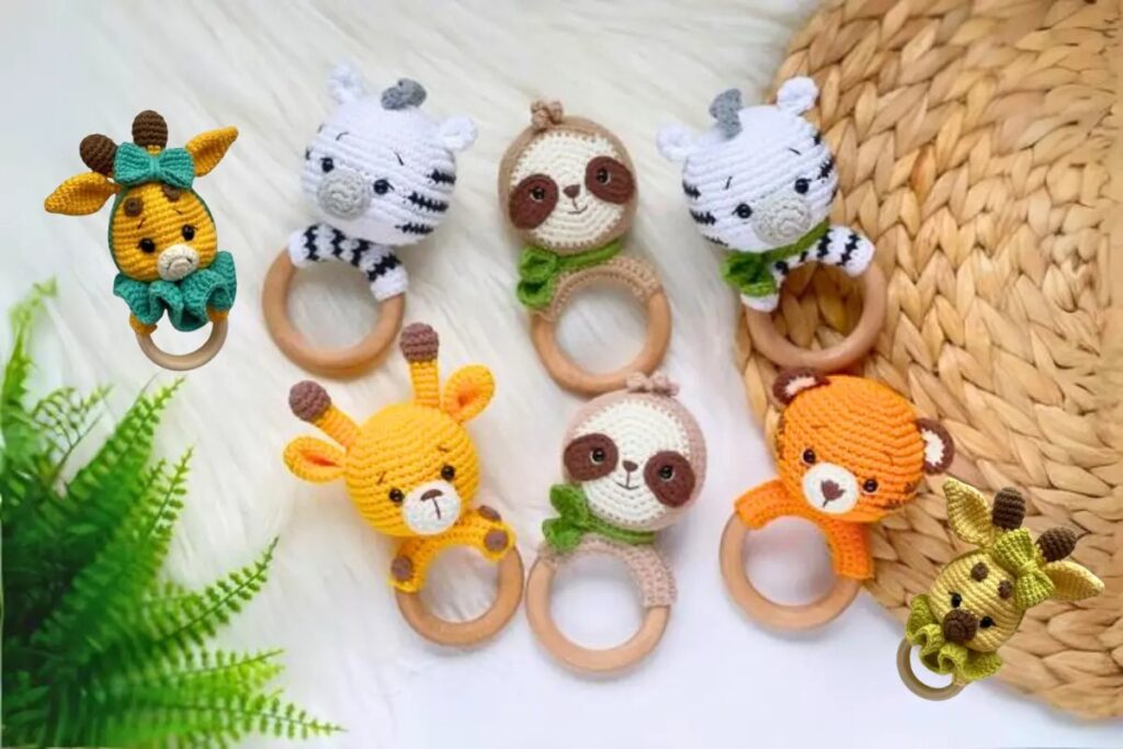 Chocalho-Girafa-Amigurumi