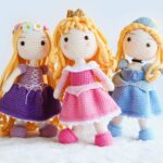 bonecas-princesas-de-croche-amigurumi-brinquedo-de-croche-boneca-de-croche